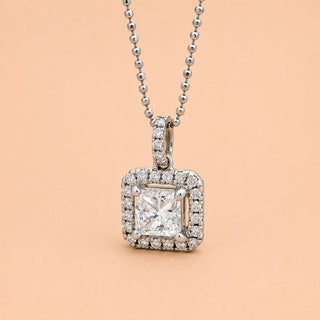 Collar Cuadrado Diamante
